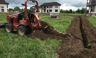 Копка траншей для водопровода в Сорочинске: цена за метр от 917 руб.