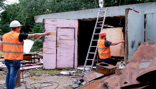 Демонтаж гаражей в Сорочинске, цена от 1732 руб. – услуги под ключ от 2Землекопа-Срч